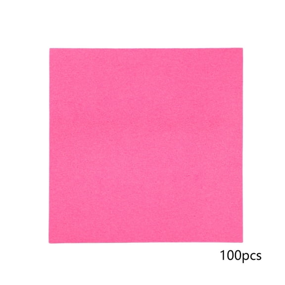 Hyknon Pastel Sticky Notes, 5 Pads, 100 Sheets Per Pad, 3x3" Self Stick Note Pads Adhesive Recyclable Memo Pad Supplies Easy to Post for Notebook Home Office Classroom