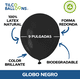 thumbnail image 3 of Globos Negros de 9 pulgadas 100 pzas Tilco Balloons Globo de Látex Redondo, 3 of 3