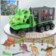 thumbnail image 2 of Dinosaur Toy Cars Set Dinossauro Transport Carrier Camión Vehículo Ingeniería Tire Hacia Atrás Modelo De Coche Para Niño Minnieouse FN006660-02, 2 of 6
