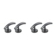 thumbnail image 1 of Monstrate 2 uds gancho de Metal montado práctico ganchos de amarre para cortina colgador de pared soporte de cortina accesorios de decoración Negro 2piezas, 1 of 6