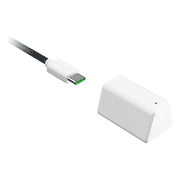 Razer BlackShark V2 HyperSpeed Wireless Gaming Headset - THX Spatial Audio - Bendable Mic - 50mm Drivers - 2.4GHz, Bluetooth or USB - 70 Hr Battery w/USB Type C Charging - White