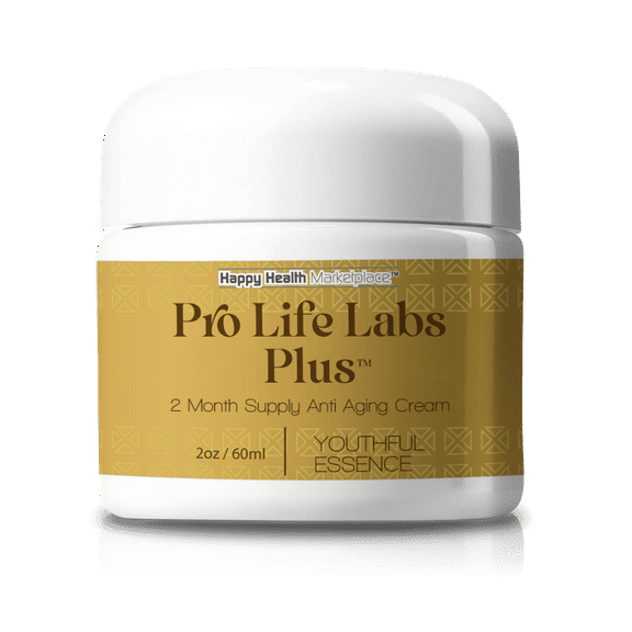 Pro Life Labs Plus - 2 Month - Our Best Wrinkle Cream - Premium Anti Aging Cream with 2 Months Supply in One Bottle - Reduce Visible Signs of Aging with Pro Life Youthful Essence Anti Wrinkle Cream