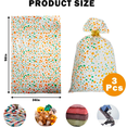 thumbnail image 3 of ​Meilimei 3 Pcs Extra Large Large Gift Bags , 36"x 56" with Pull Flowers for Large Gift ,Christmas Halloween Birthday Party Baby Shower, 3 of 7