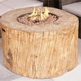 thumbnail image 7 of Brown Aluminum Patio and Outdoor  Round Firepit with Rain Cover, 7 of 7