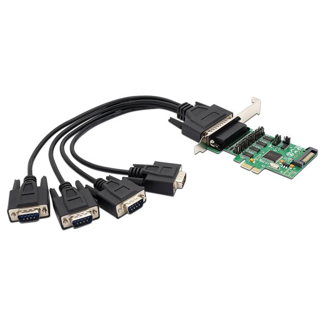Tarjeta Brobotix Serial PCI Express de 4 puertos. Brobotix 651916