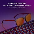 thumbnail image 4 of Gafas de Bloqueo de Luz Azul Cyxus 8083Z76 Gaming TR90, 4 of 7