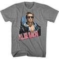 thumbnail image 1 of Terminator Ill Be Back Graphite Heather T-Shirt pour Adulte 5TG, 1 of 2