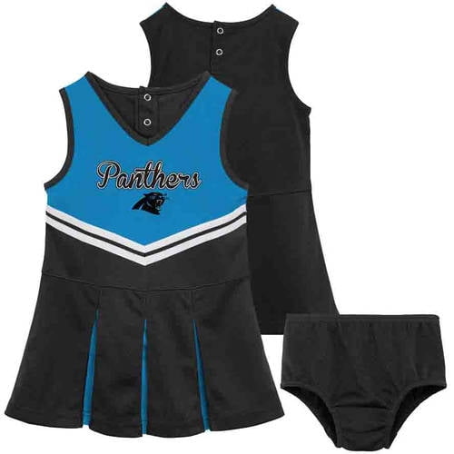 panthers baby cheerleader outfit