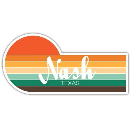 

Nash Texas 791 x 2.25 Inch Fridge Magnet Retro Vintage Sunset City 70s Aesthetic Design