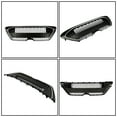 thumbnail image 5 of LABLT Front Bumper Lower Grille For Toyota Corolla LE XLE 2020-2021 Black Silver Trim, 5 of 5