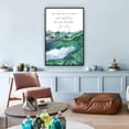 thumbnail image 5 of Psalm 232 Bible Verse Wall Decor Bible Verse Wall Art Psalm Wall Art Psalm Scripture Nature Bible Verse Art Canvases Wall Decorations for Hallway, 5 of 6
