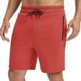 thumbnail image 3 of Pepypepy 100% Cotton Men’s Shorts with Zipper Pockets – Soft Lightweight Athletic, Size: S-XXL, 3 of 7