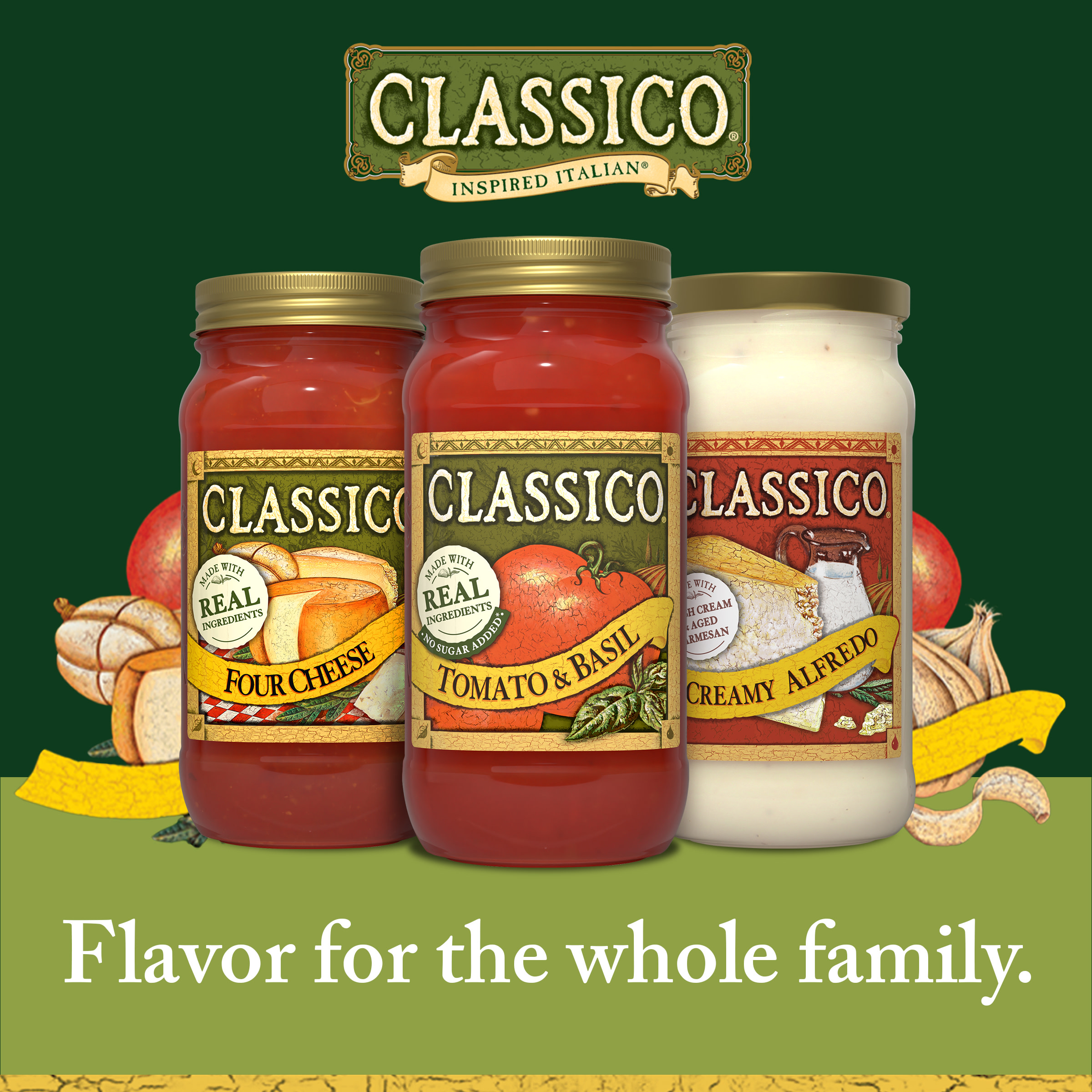 Classico Tomato & Basil Spaghetti Pasta Sauce, 24 oz. Jar - image 6 of 18