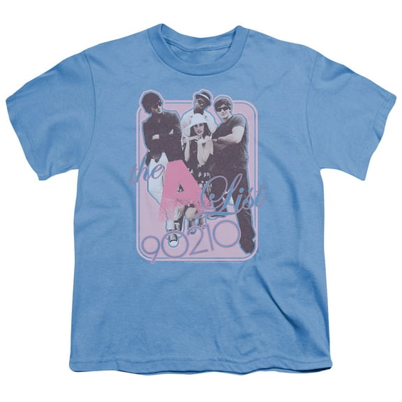 90210 The A List Youth 18/1 T-Shirt Carolina Blue