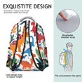 thumbnail image 5 of Cute Dinosaur Pattern Backpack for School,Cute School Bag,Schoolbag with Adjustable Shoulder Straps & Padded Back,15.3"x11"x7.1".﻿, 5 of 6
