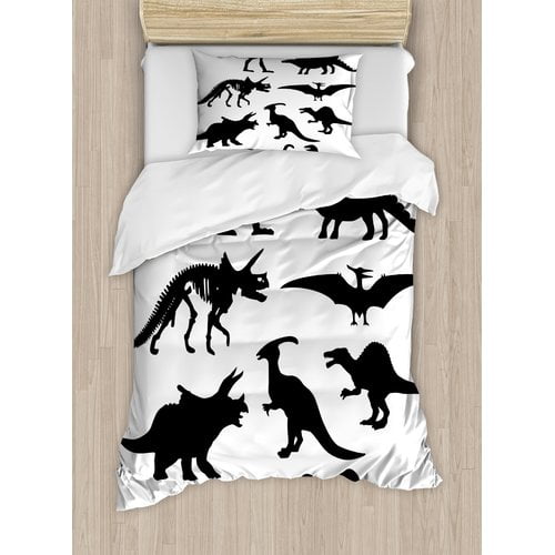 dinosaurs duvet cover set