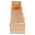 thumbnail image 1 of Luxshiny Rectangular Storage Box without Lid Wood for Home Storage 1Set, 1 of 5