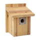 thumbnail image 1 of House Bird Bird Obsing Box Decoración de facilidad decorativa Birgin al aire libre para el jardín presente loros amantes, 1 of 9