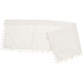 thumbnail image 1 of Cafe Valance Curtain Kitchen Valances for Window Beige Polyester Cotton Privacy 1Pack, 1 of 4