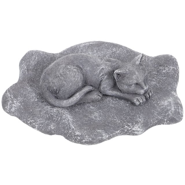 Lápida para mascotas perro gato Memorial resina lápida perro gato tumba marcador césped decoración de jardín
