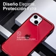 thumbnail image 4 of Raptic Air Funda Uso Rudo Transparente Para iPhone 13 Pro Max Red Raptic Raptic Air, 4 of 5
