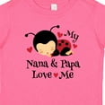 thumbnail image 4 of Inktastic Nana and Papa Love Me Baby Boys or Girls Baby T-Shirt, 4 of 5