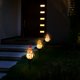 thumbnail image 5 of Luz LED decorativa con forma de muñeco de nieve para exteriores, luz solar para jardín, luz con estaca para suelo, 5 of 6