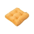 thumbnail image 1 of Cateissary Conveniente para llevar Cojines para sillas Cojines para comodidad en movimiento Cojín para asiento de silla suave y cómodo amarillo Type2 NO2, 1 of 6