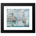 thumbnail image 2 of Paul Signac 24x20 Black Modern Framed Museum Art Print Titled - Barfleur (1931), 2 of 5