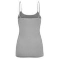 thumbnail image 3 of KOGMO Womens Seamless Stretchy Adjustable Strap Cami Tank Top, 3 of 6