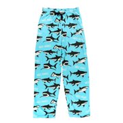Lazy One Mens Novelty Pajama Pants – Funny Cotton Sleep Pants with Elastic Waistband & Pockets, Bite Me Shark, Xx-large