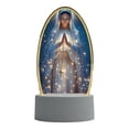 thumbnail image 4 of USB LED Acrylic Ambient Light with Tri-Color Base, Religious Theme, for Home Decor, 3.93x8.18 Inch, 4 of 7