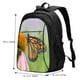thumbnail image 5 of Easygdp A monarch butterfly Mochila para Laptop de Viaje con Puerto USB, Mochila para Laptop con Puerto de Carga USB para Mujeres y Hombres, 5 of 7