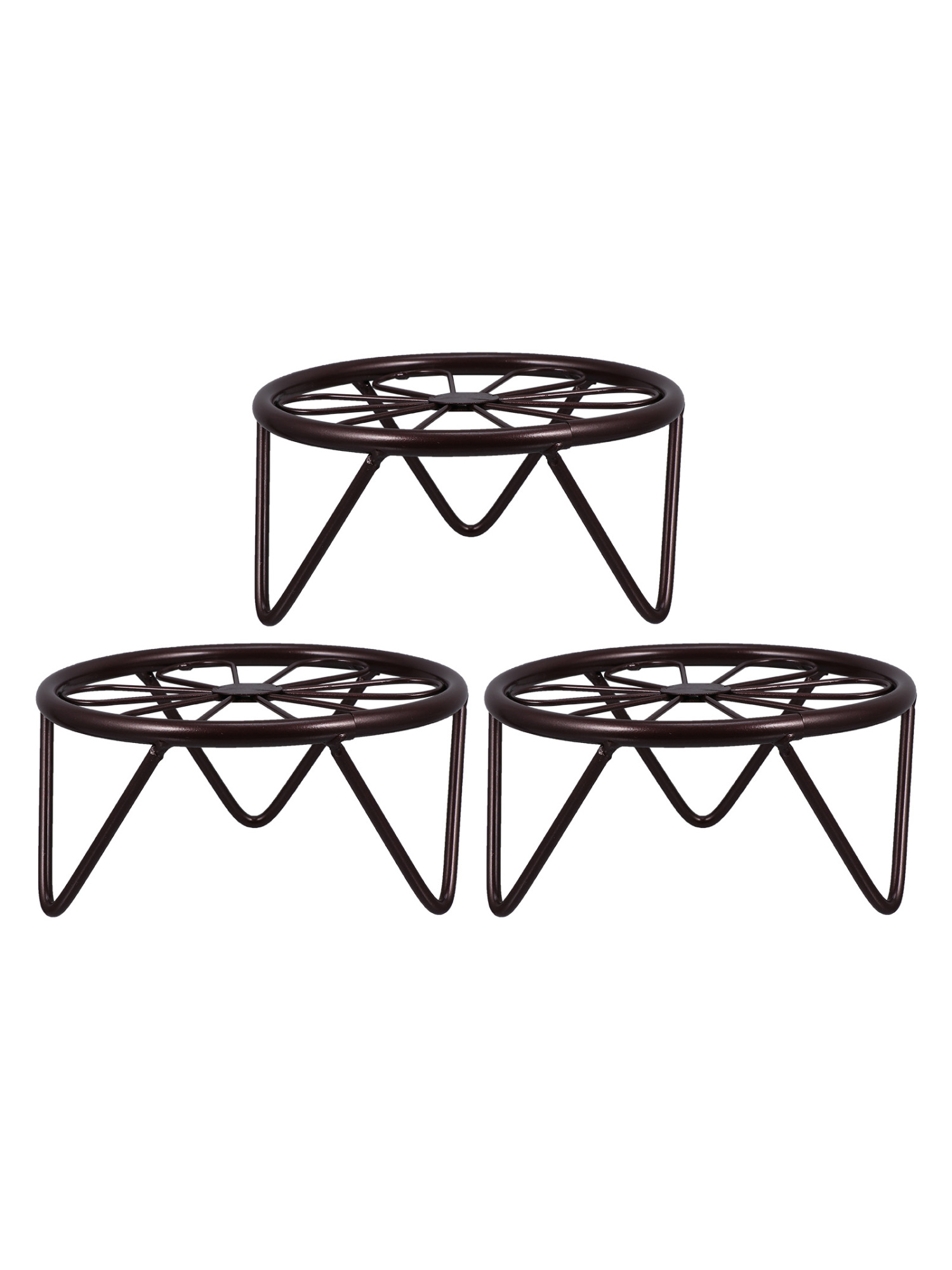Potted Plant Stand 3pcs Potted Plant Stand Indoor Iron Flowerpot Holder