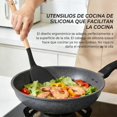 thumbnail image 3 of Utensilios de Cocina de Silicona 19PCS, Juego de Utensilios de Cocina Negro, El Set Incluye Cucharas, Esp&aacute;tulas, Pinceles, Tablas de Cortar, Cuchillos, Tijeras y Un Juego de Cubetas para Gu, 3 of 8