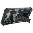 thumbnail image 2 of Allytechgroup Galaxy S24 FE Shockproof Case, Kickstand Camouflage Pattern Design Military Grade Shockproof Compatible with Car Mount Magnetic Back Cover for Samsung Galaxy S24 FE, Armygreen, 2 of 3