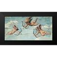 thumbnail image 2 of Raffaello 14x9 Black Modern Framed Museum Art Print Titled - Trionfo di Galatea, 2 of 5