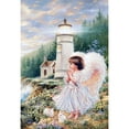 thumbnail image 1 of Taladro diamante pintura (DE8252) 5D DIY completo castillo chica punto de cruz bordado Kits 30x40cm FLhrweasw Nuevo, 1 of 1