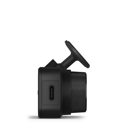 Garmin - Dash Cam Mini 3 Ultracompact 1080p Dash Cam with a 140-degree Field of View and built-in Clarity Polarizer - Black