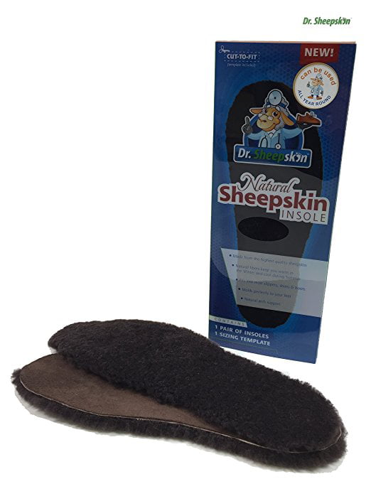 Ladies/Mens 2x Pairs of Lambswool Insoles 100% Lambs Wool from Sheepskin 