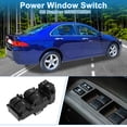 thumbnail image 2 of Interruptor de ventana eléctrica Unique Bargains No.35750TB0H01 para el lado del conductor delantero izquierdo del Honda Accord 2008-2012 Negro, 2 of 7