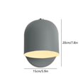thumbnail image 3 of Lámpara De Mesilla De Hierro Lámpara de pared LED de hierro negro para mesita de noche,ideal para estudio,dormitorio o entrada (1 unidad). Rkxzt, 3 of 9
