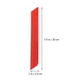 thumbnail image 4 of Miangastore 1 Pair Red PVC Bumper Sticker for Car Rear Bumper Protection 7.9x0.98x0.04in, 4 of 8