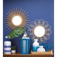 thumbnail image 2 of Nikki Chu 5001065 Azul Beach Lantern, Blue - Medium, 2 of 2