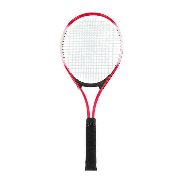 Dynwaveca Lightweight Tennis Racket, Training Gear, Professional Women Men Non Slip Aluminum Alloy Racket Shockproof Racquet For Outdoor Equipment Red