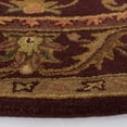 thumbnail image 3 of SAFAVIEH Antiquity Carmella Oriental Wool Area Rug, Wine/Gold, 8' x 8' Round, 3 of 11