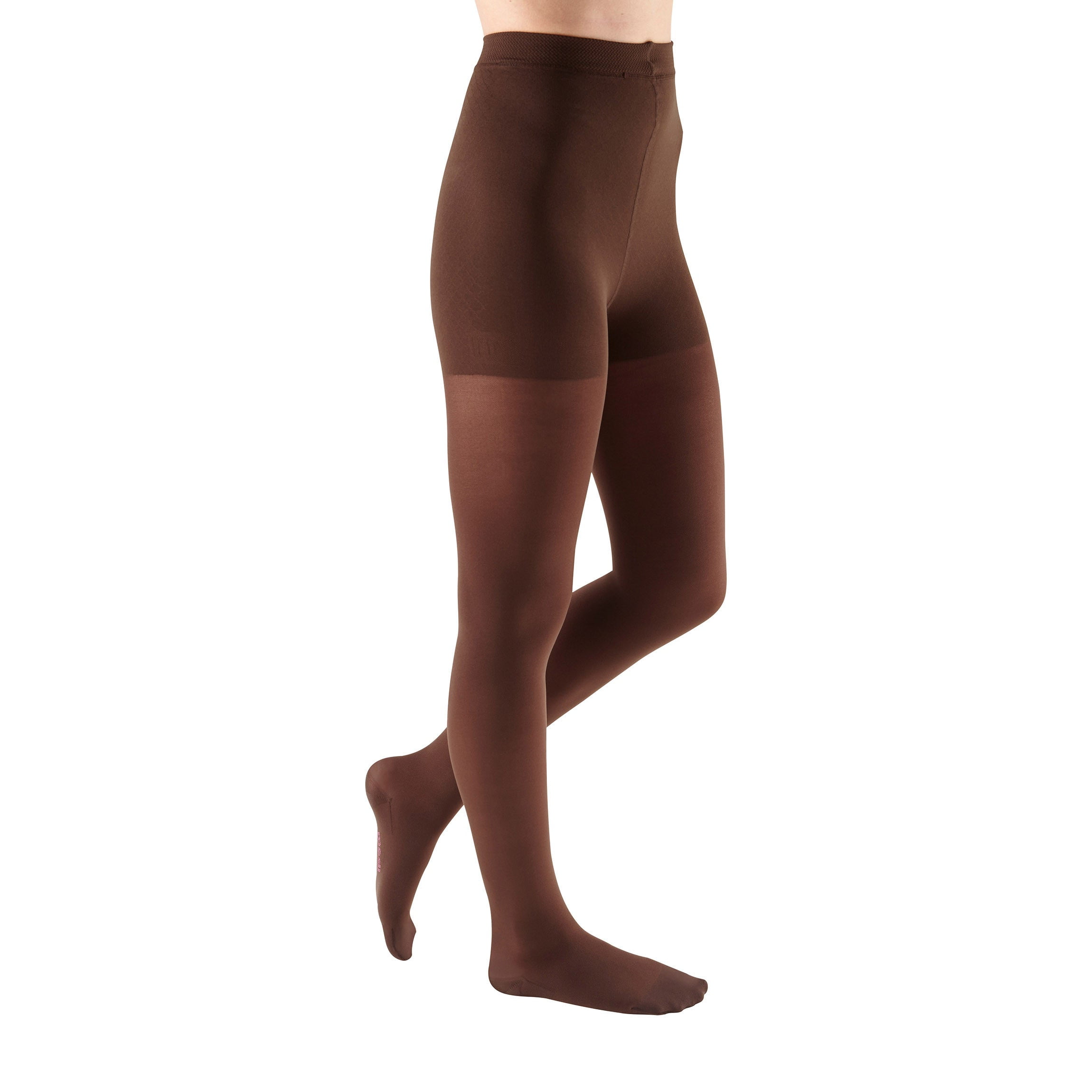 Made in USA - Compression Tights Women Circulation 8-15 mmHg - Nude, X-Large
