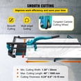 thumbnail image 3 of KFFKFF 40" Manual Tile Cutter with Single Rail and Dual Brackets, 3/5 Inch Capacity, Laser-Guided for Accurate Cuts, Tile Cutting Tool (40 Inch), 3 of 9