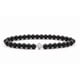 thumbnail image 1 of Xtellar Pulsera Hombre Brazalete Obsidiana Cruces Regalo Para Hombre, 1 of 1