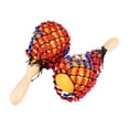 thumbnail image 2 of BELOVING 2 Pieces Wooden Maracas DIY Sand Hammers for Gathering Performance Festivals, 2 of 10